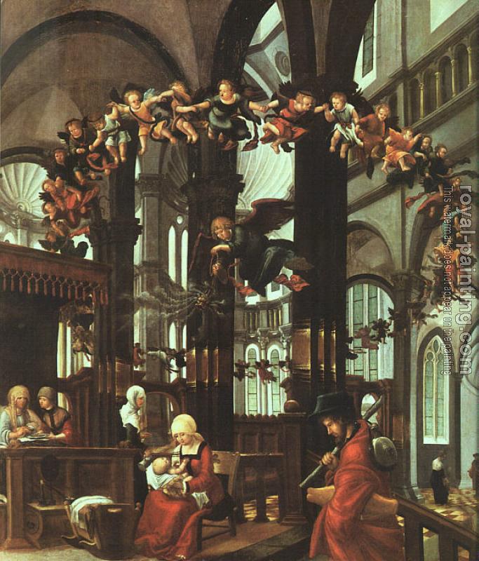 Albrecht Altdorfer : The Birth of the Virgin
